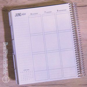 Erin Condren 2022 - Vertical Lifeplanner - Just My Type Neutral - 7" x 9"
